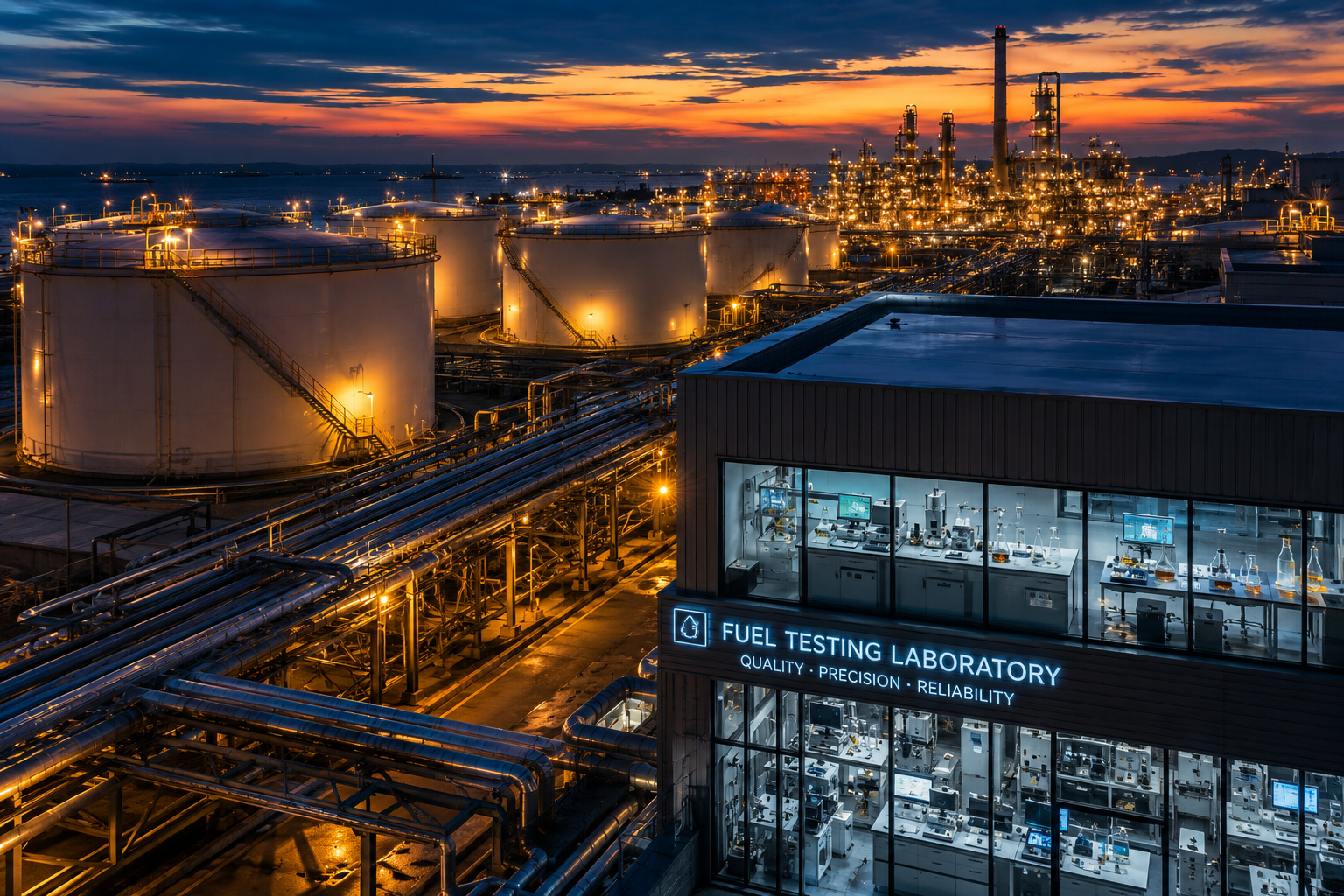 EN590 Diesel Laboratory and Storage